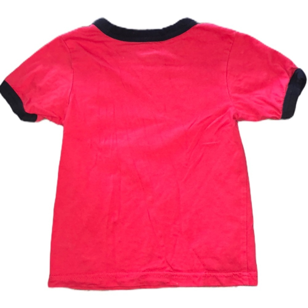 🔴 5/$25 SALE 🔴 Red & Black Lets Rock Graphic Tee - Picture 2 of 7